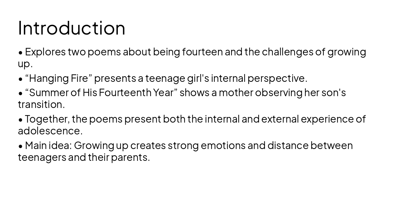 Slide 2 - Introduction