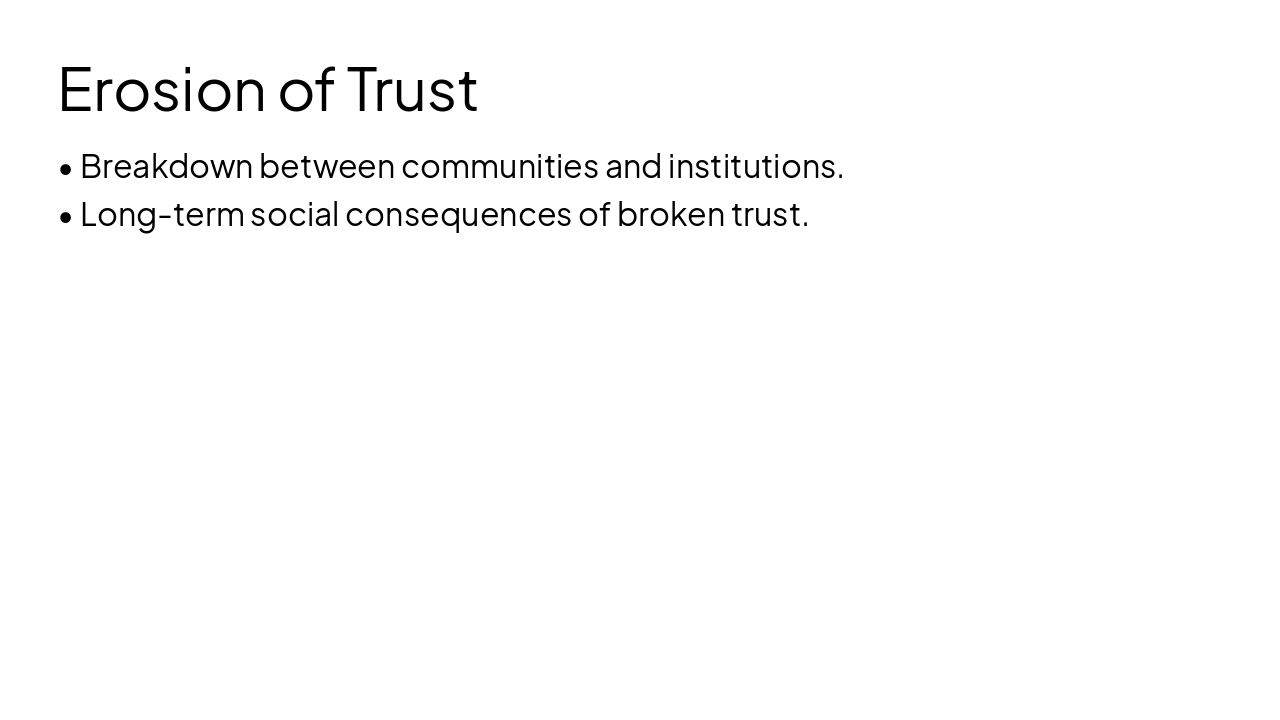 Slide 4 - Erosion of Trust