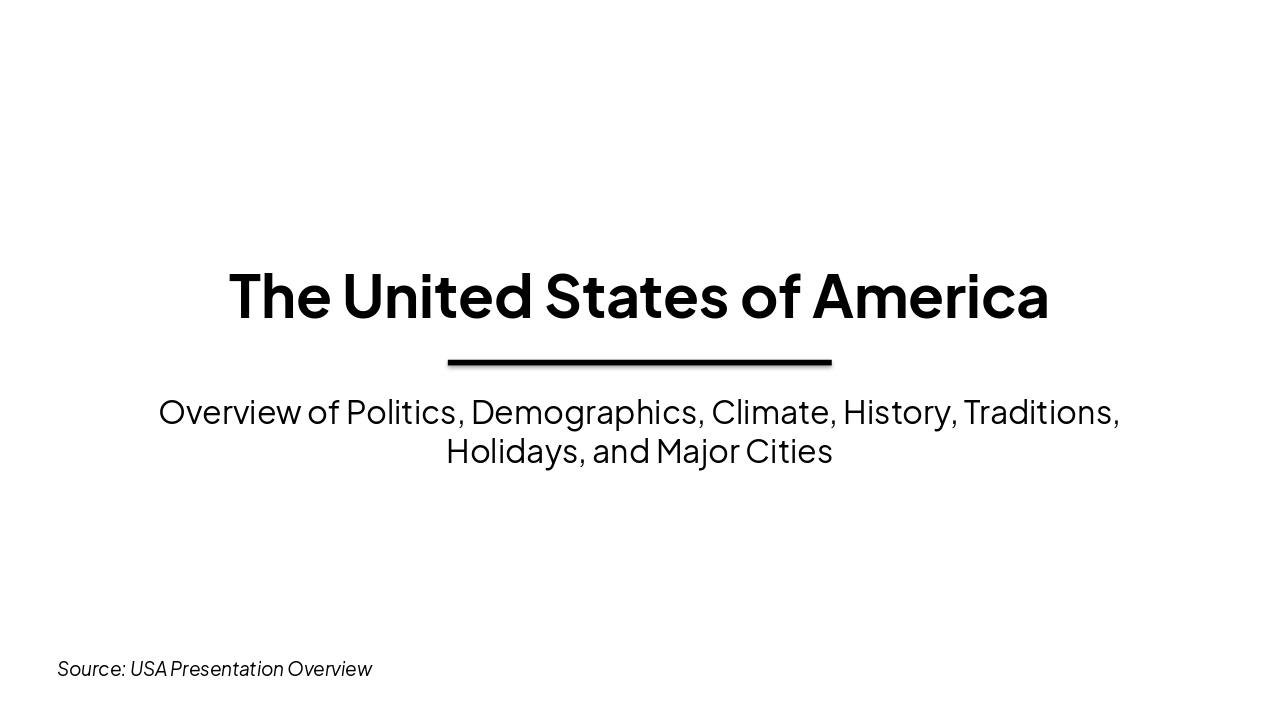 USA Essentials: Politics, People, History & More (45 chars)