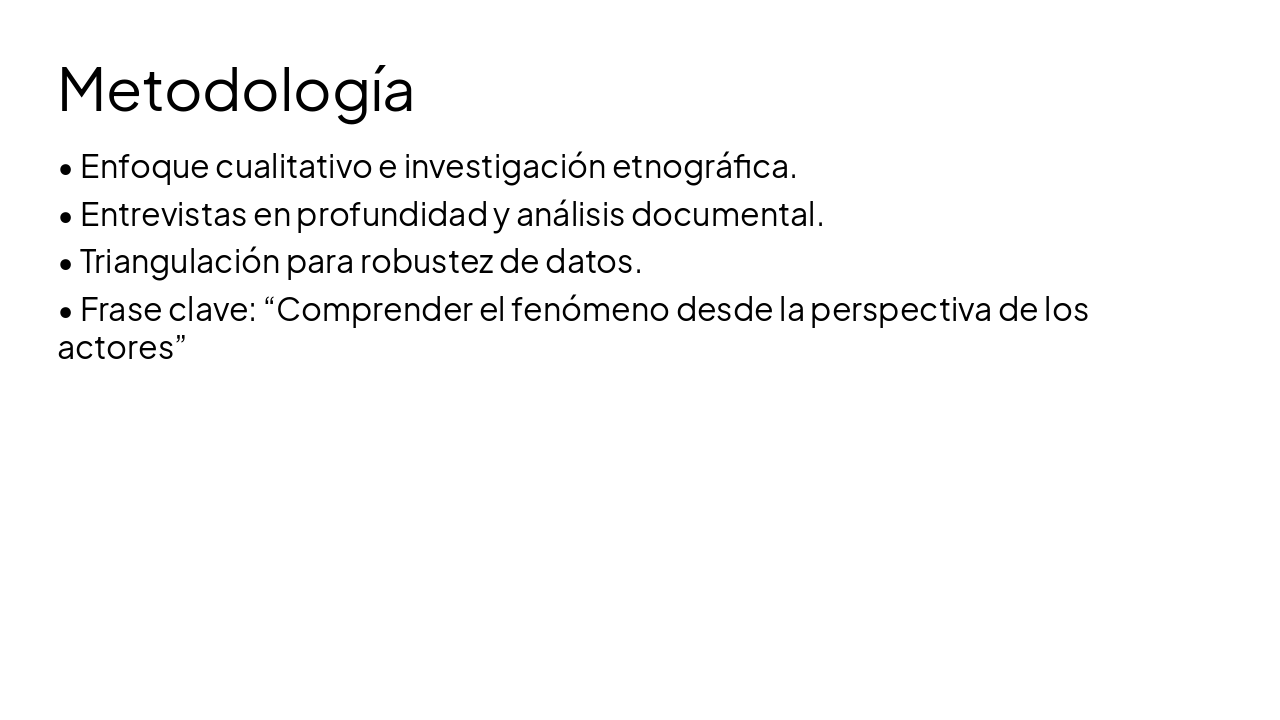 Slide 7 - Metodología