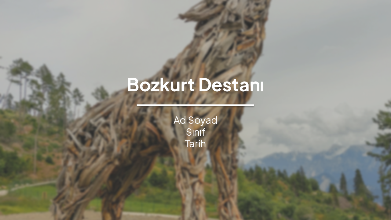 Bozkurt Destanı: Türk Mitolojisinin Efsanesi