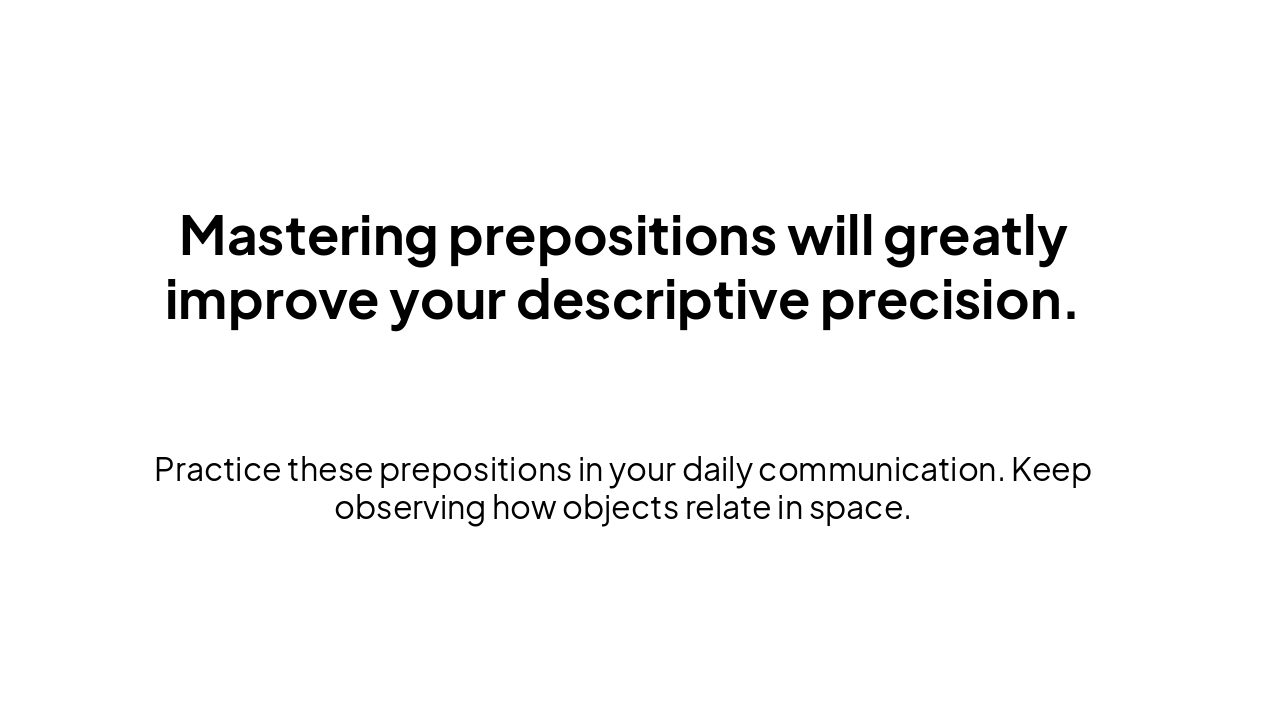 Slide 6 - Conclusion