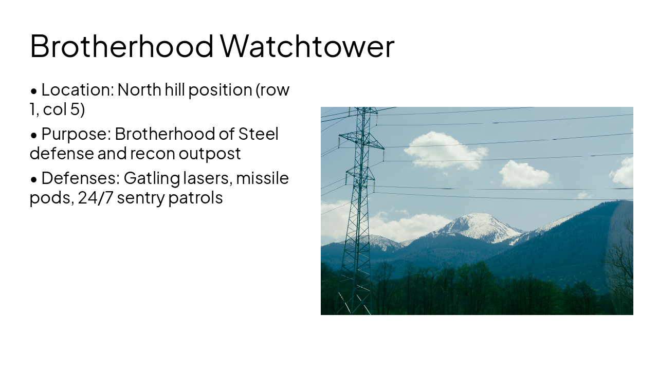 Slide 6 - Brotherhood Watchtower