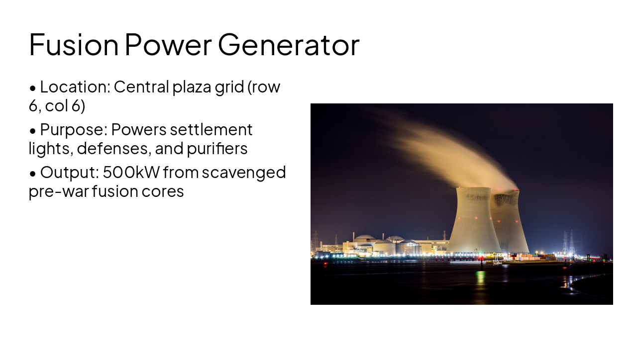 Slide 8 - Fusion Power Generator