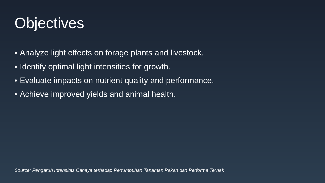 Slide 7 - Objectives