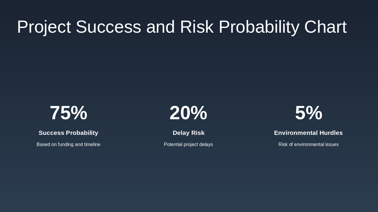 Slide 8 - Project Success and Risk Probability Chart