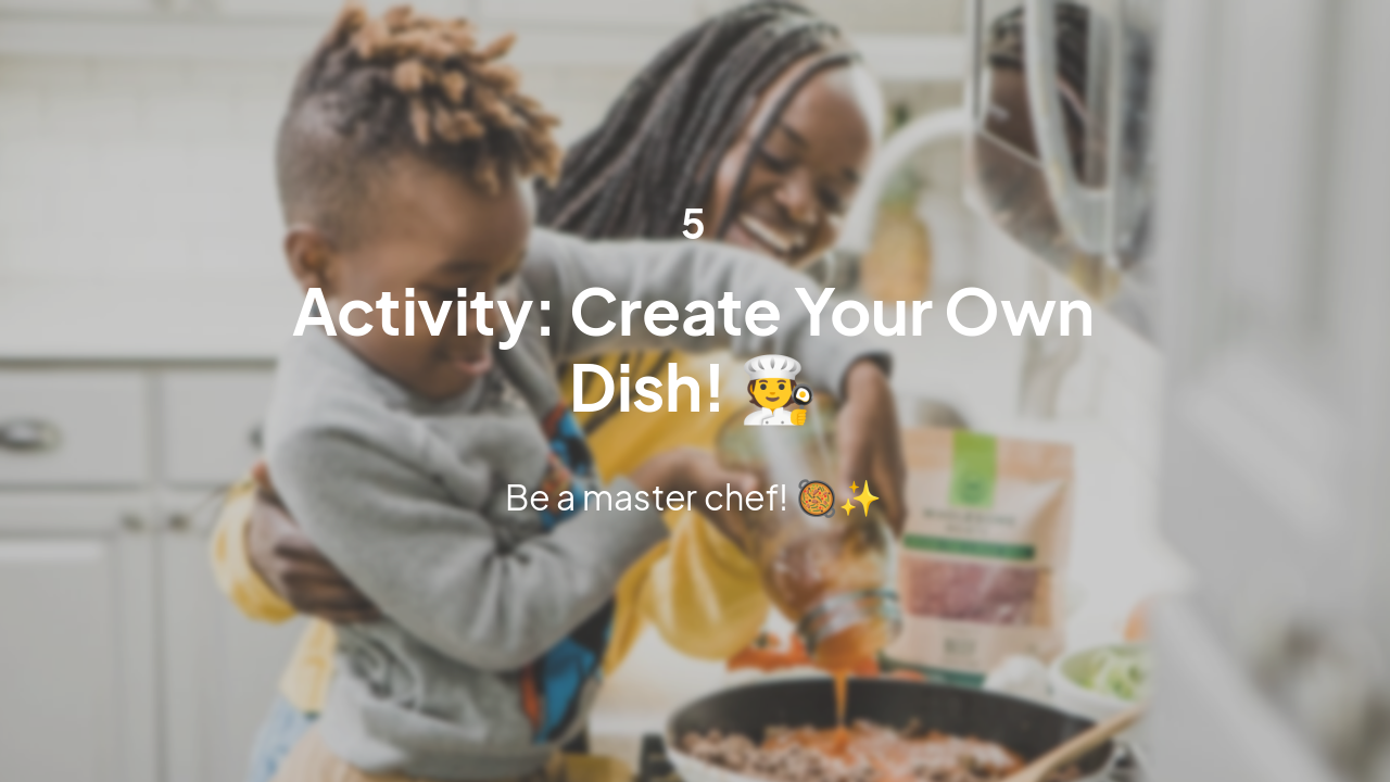 Slide 11 - Create Your Dish