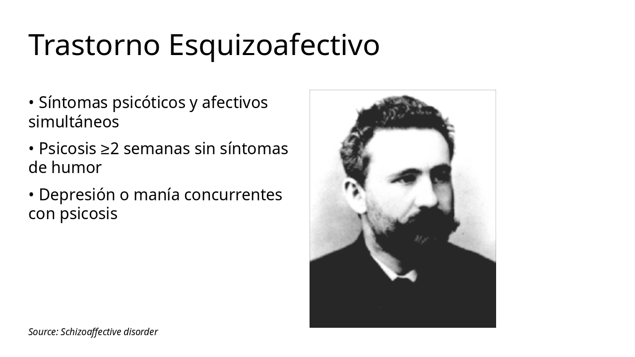 Slide 17 - Trastorno Esquizoafectivo