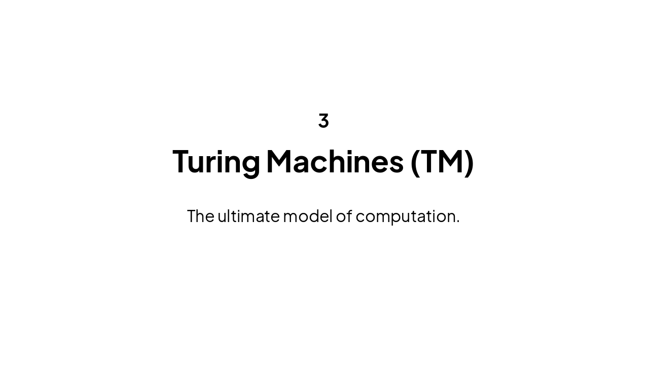 Slide 9 - Turing Machines