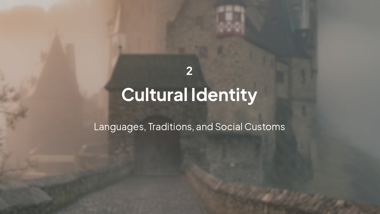 Slide 5 - Culture and Customs