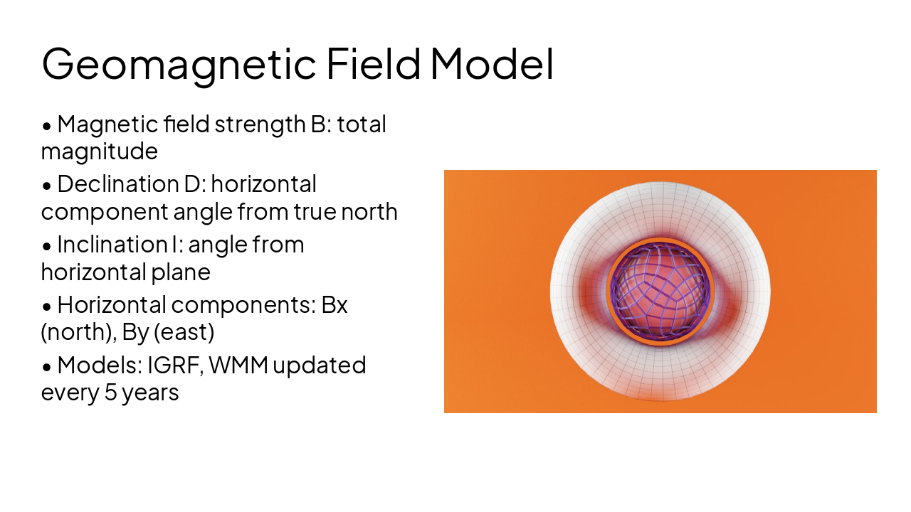 Slide 5 - Geomagnetic Field Model