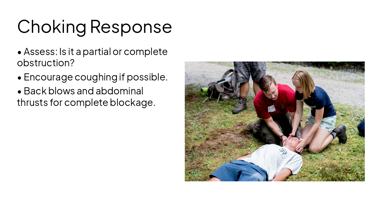 Slide 12 - Choking Response