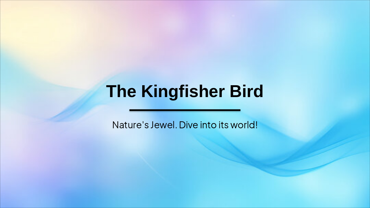 Kingfishers: Jewels of River & Sky