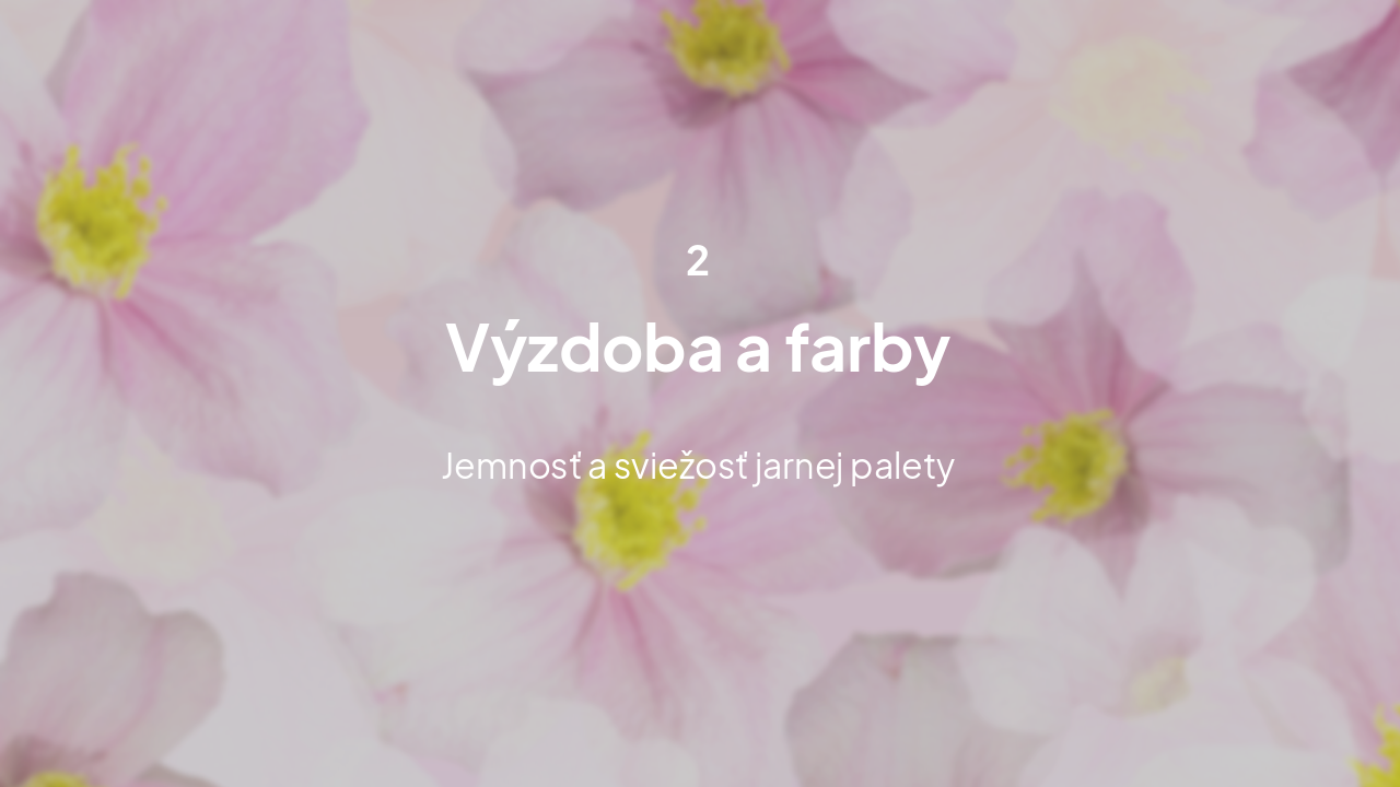 Slide 5 - Výzdoba a farby