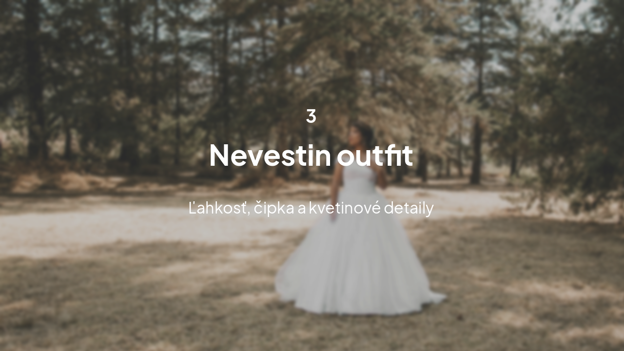 Slide 7 - Nevestin outfit