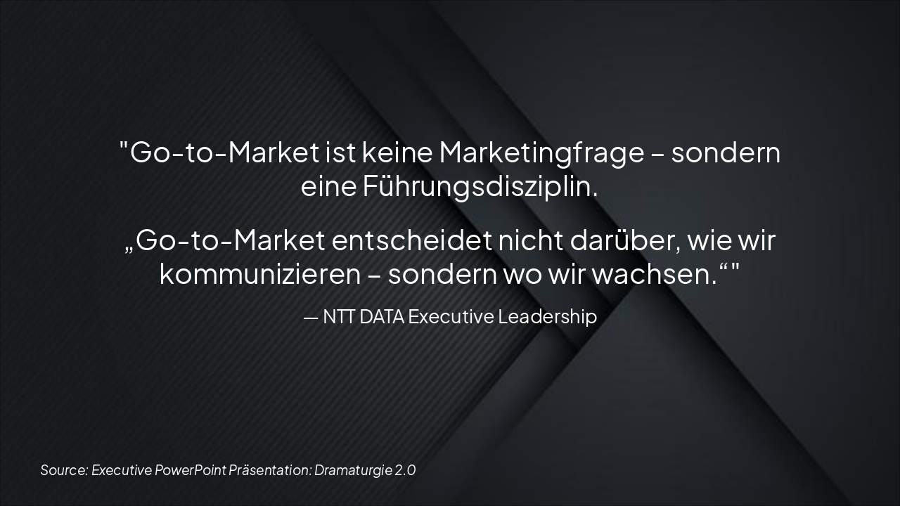 Slide 3 - Go-to-Market ist keine Marketingfrage – sondern eine Führungsdisziplin