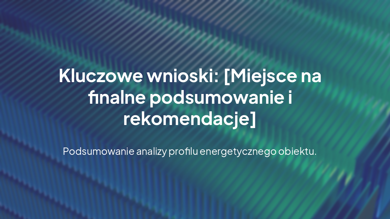 Slide 15 - Podsumowanie i wnioski