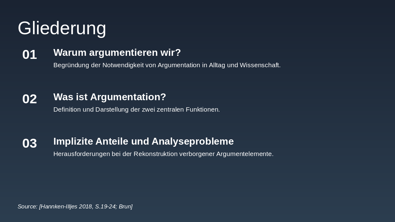 Slide 2 - Gliederung