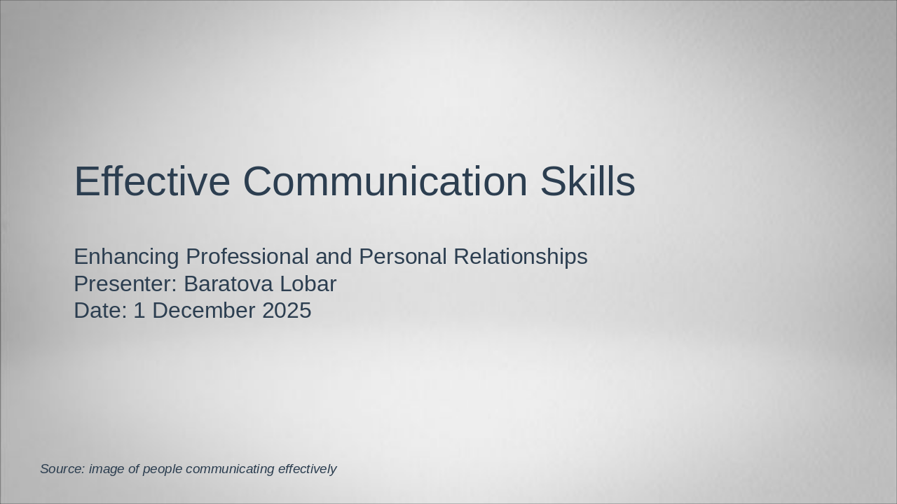 Mastering Effective Communication Skills