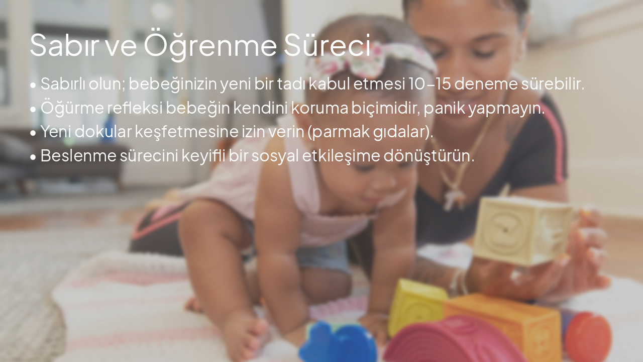 Slide 5 - Sabır ve Öğrenme Süreci