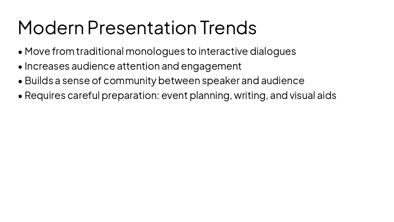 Slide 9 - Modern Presentation Trends