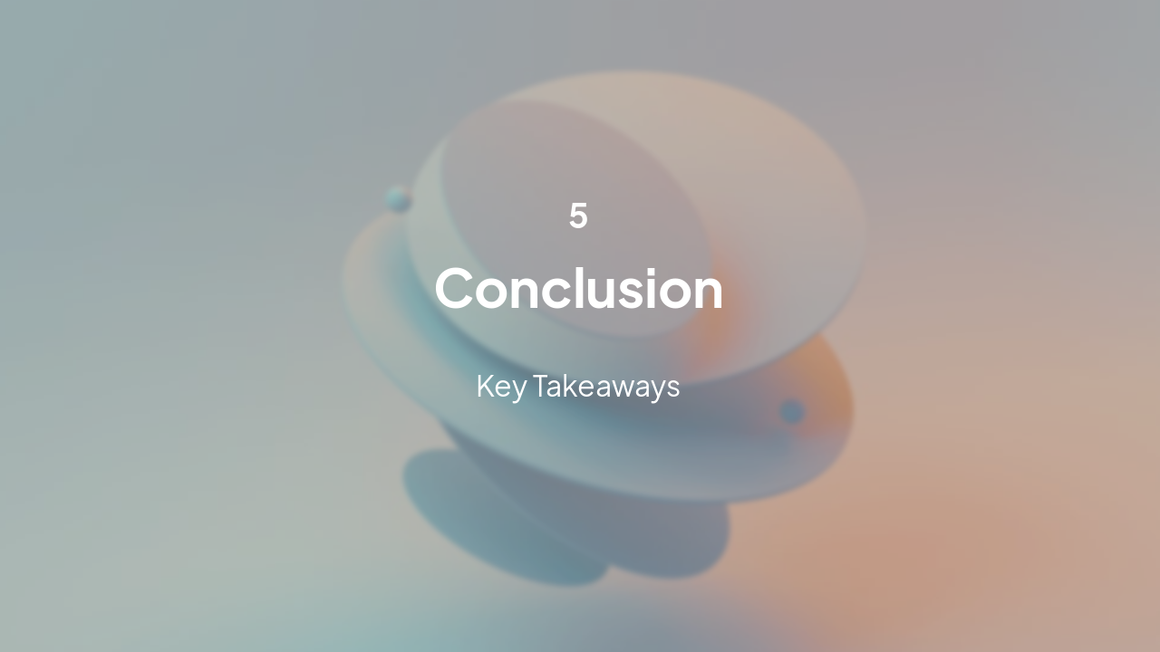 Slide 14 - Conclusion
