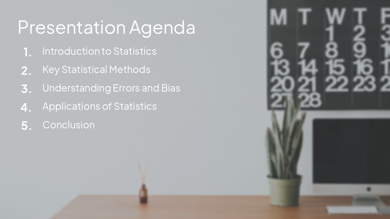 Slide 2 - Presentation Agenda