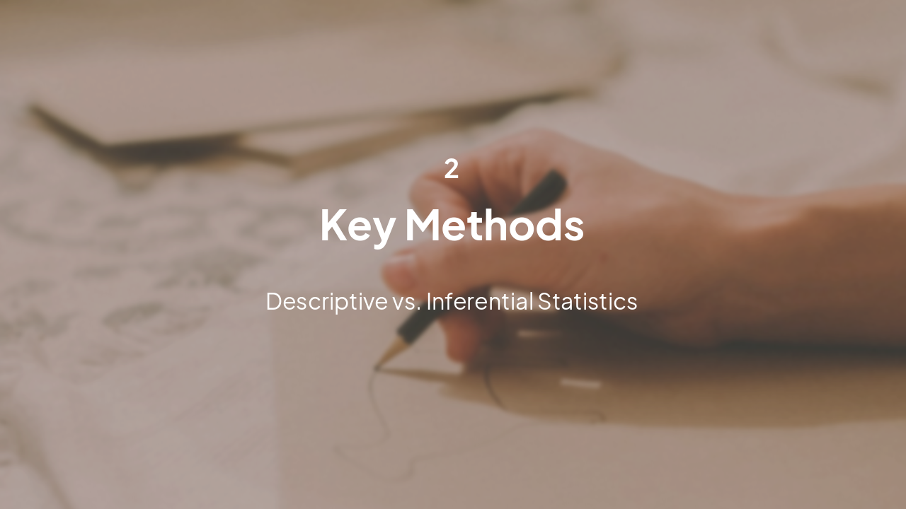 Slide 6 - Statistical Methods
