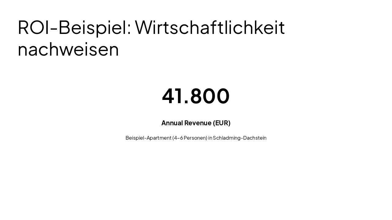 Slide 6 - ROI-Beispiel: Wirtschaftlichkeit nachweisen