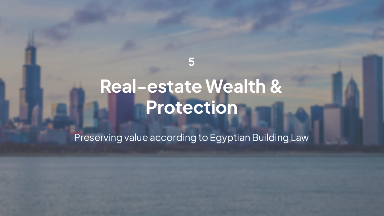 Slide 11 - Real-estate Wealth & Protection