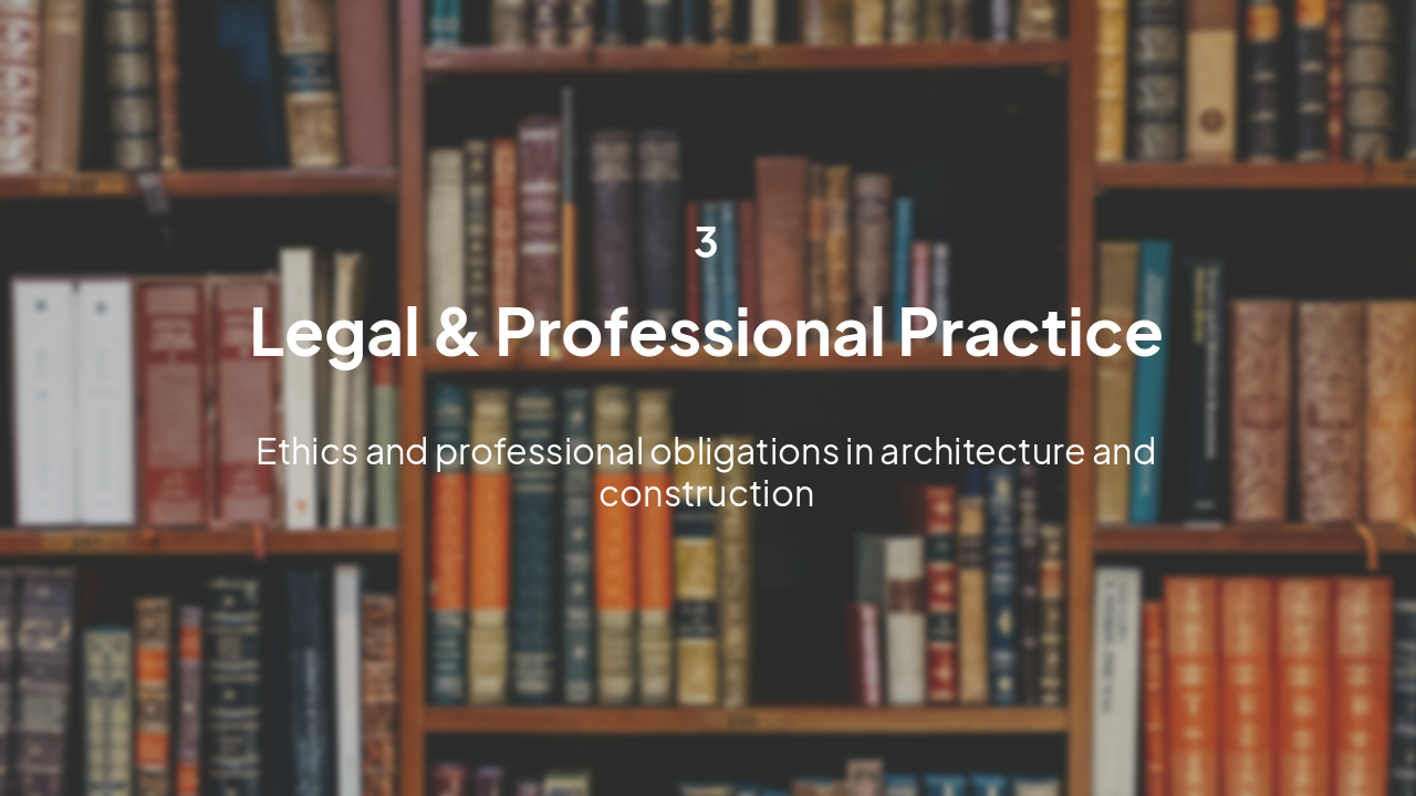 Slide 7 - Legal & Professional Practice