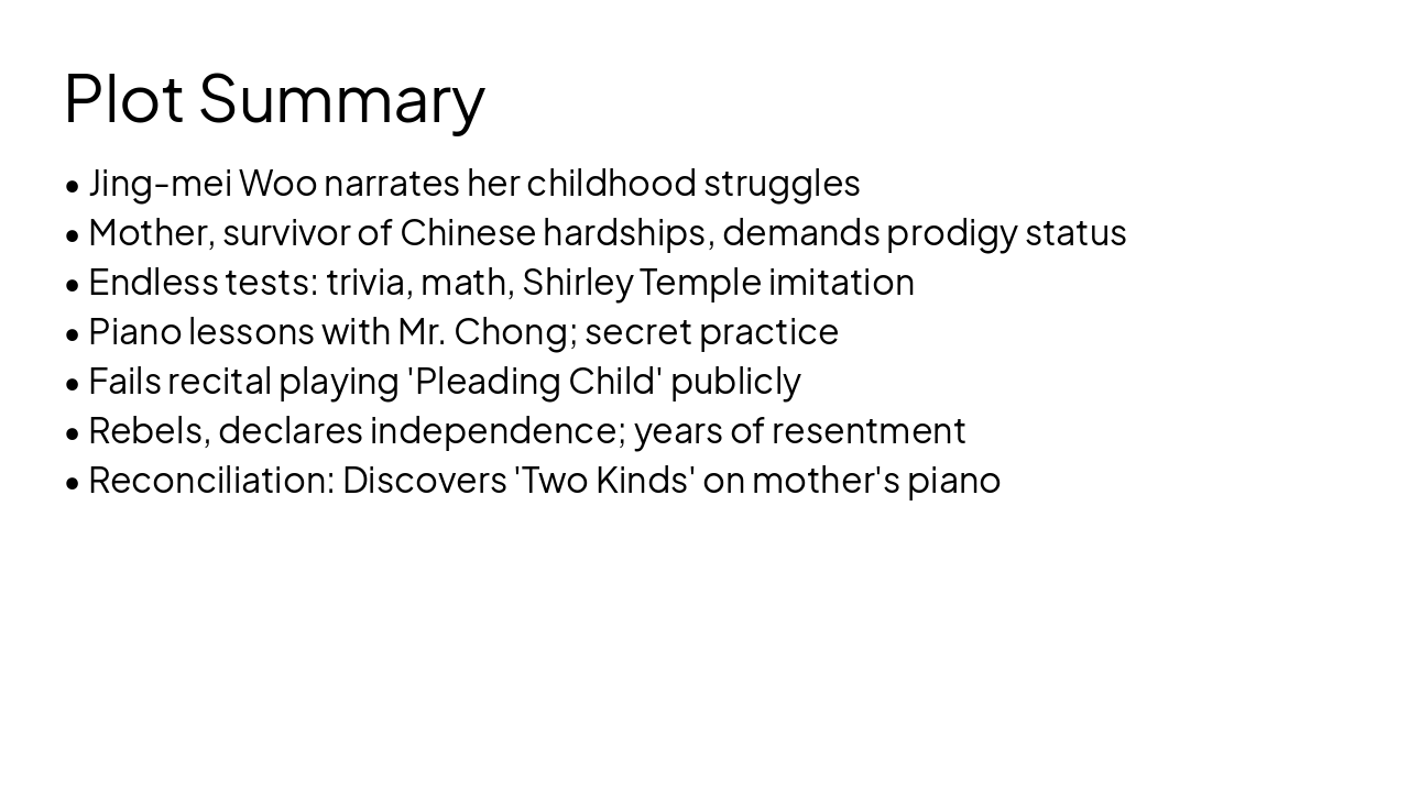 Slide 4 - Plot Summary