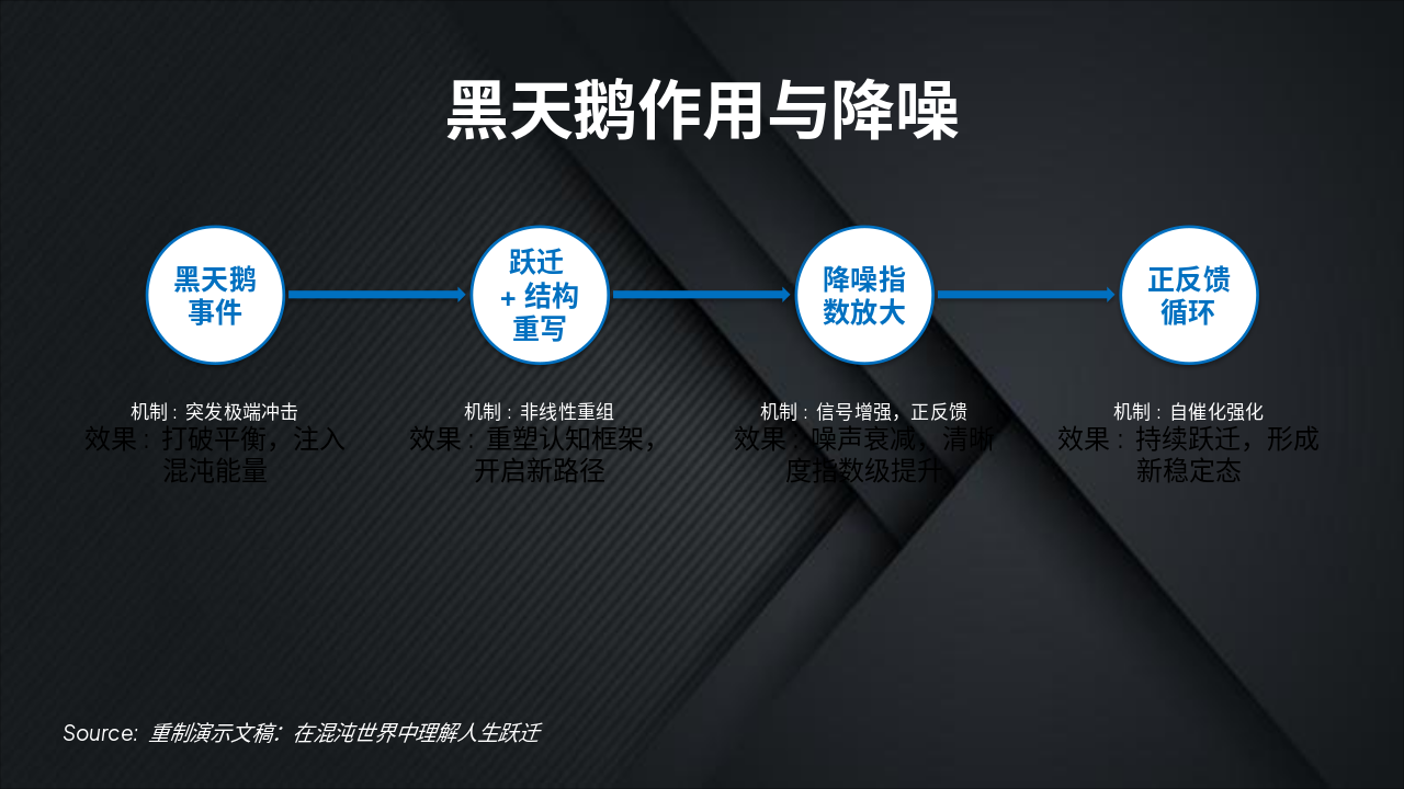 Slide 7 - 黑天鹅作用与降噪