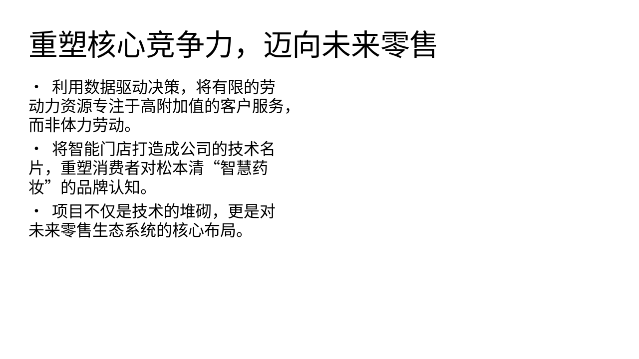 Slide 11 - 重塑核心竞争力,迈向未来零售