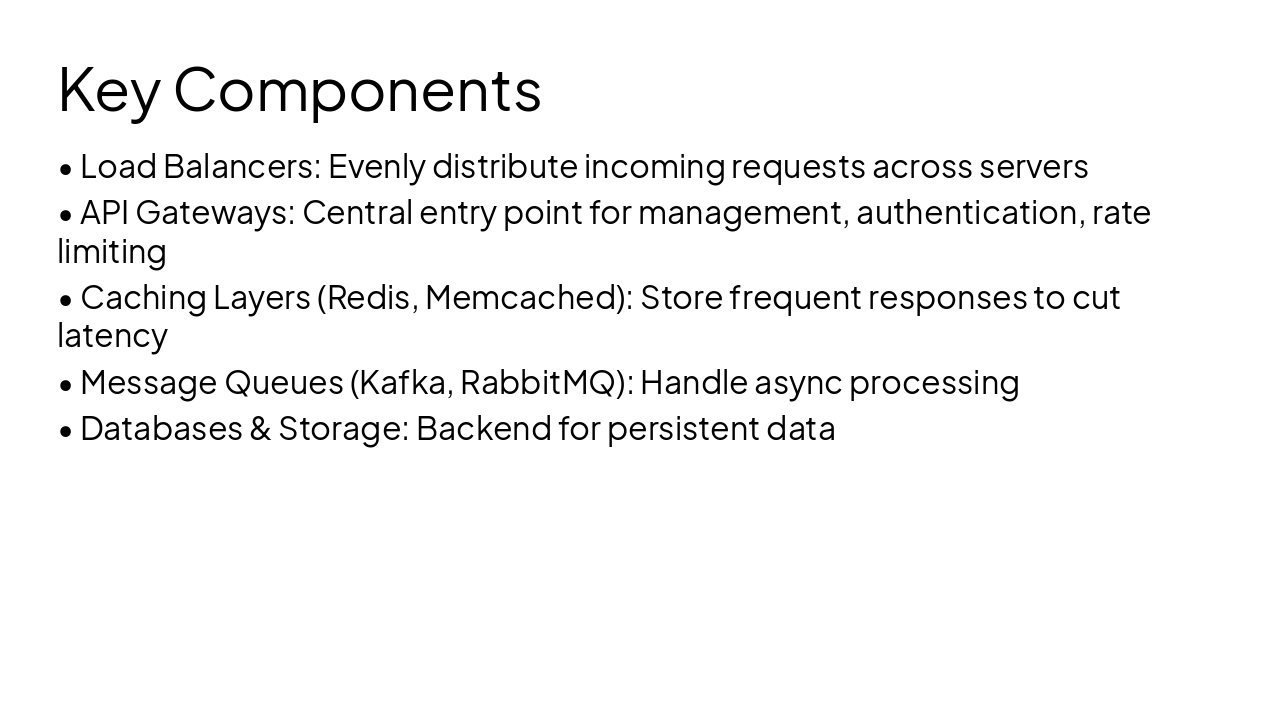 Slide 7 - Key Components