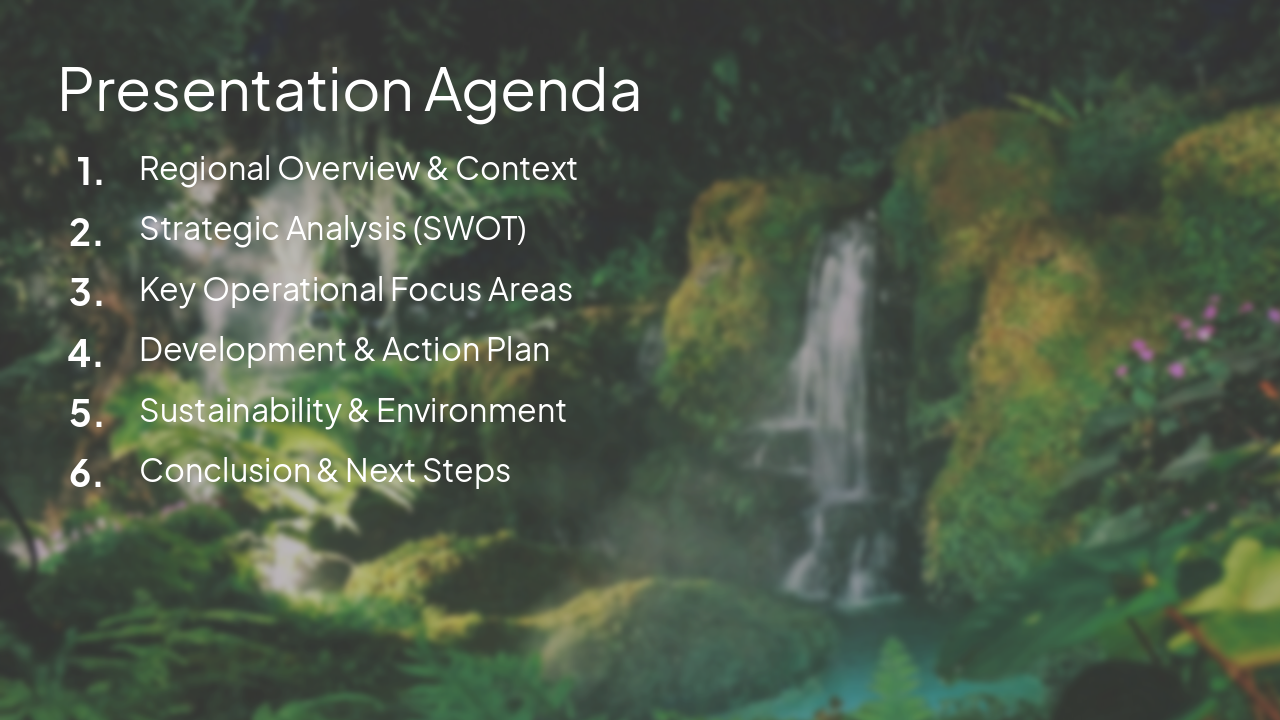 Slide 2 - Presentation Agenda