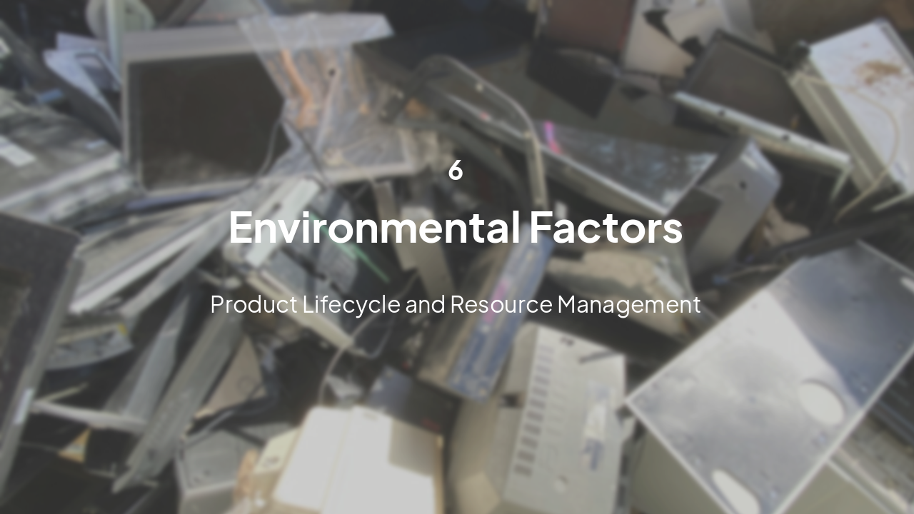 Slide 14 - Environmental Factors