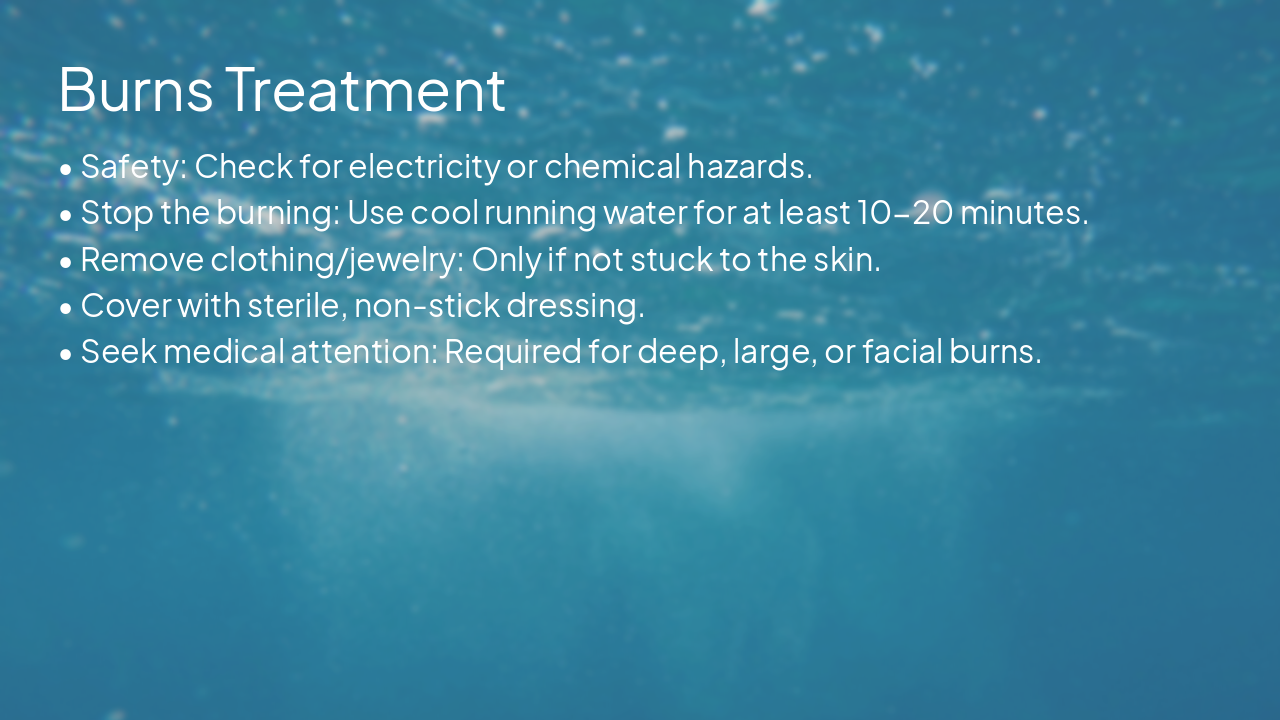 Slide 11 - Burns Treatment