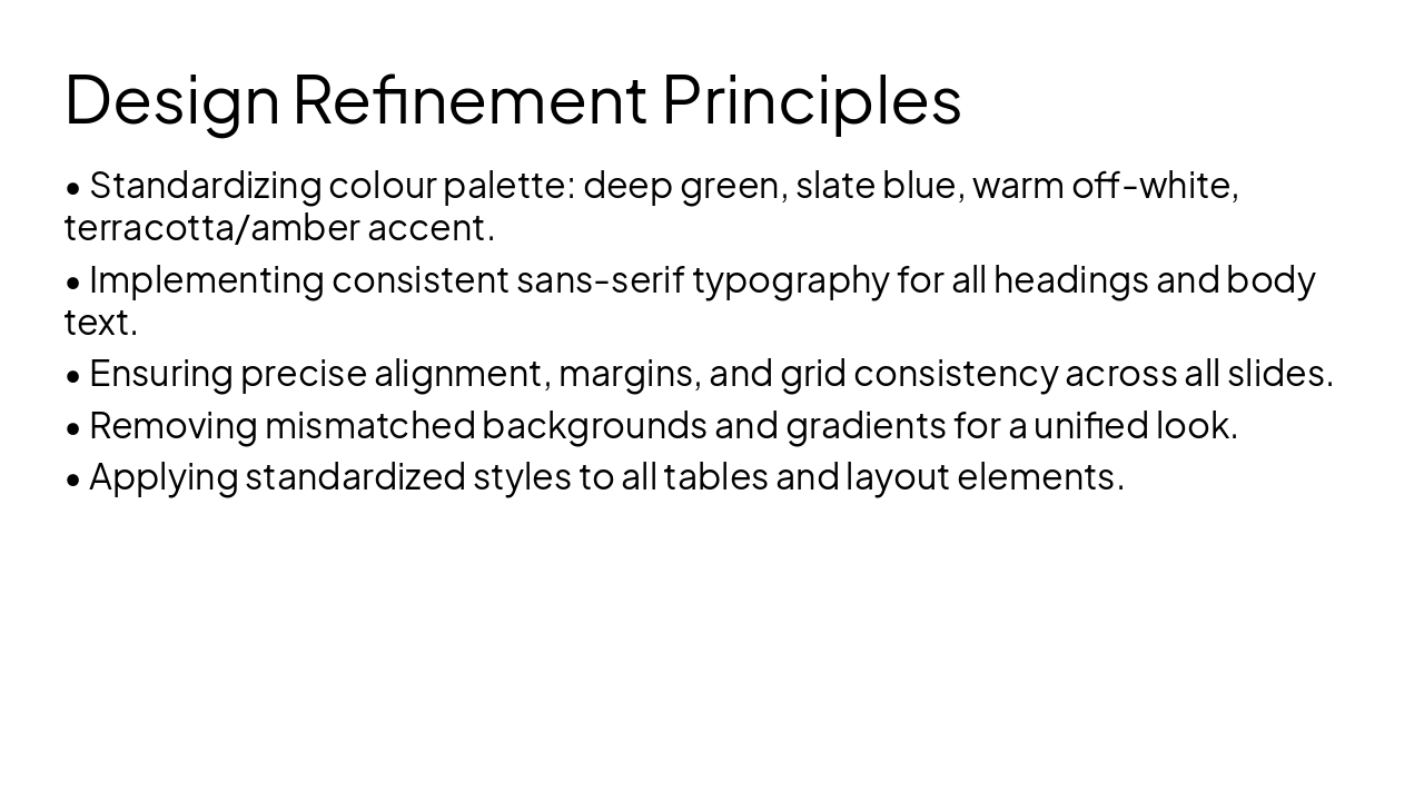 Slide 2 - Design Refinement Principles