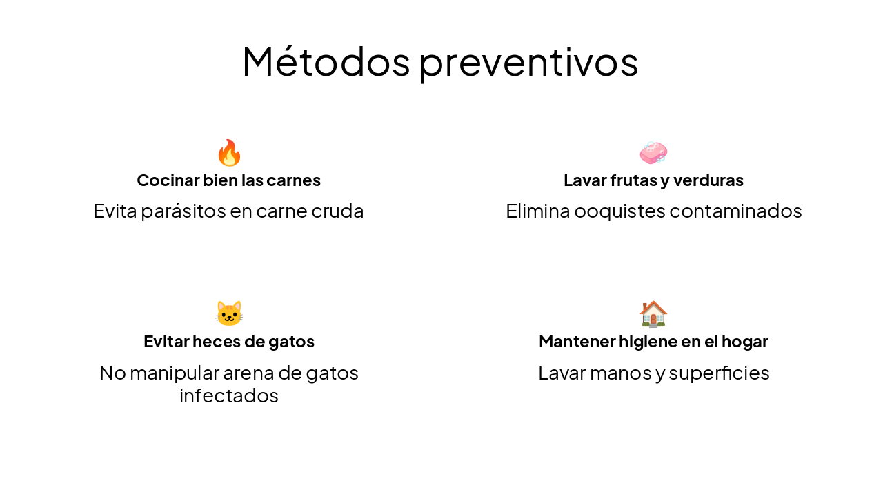 Slide 9 - Métodos preventivos