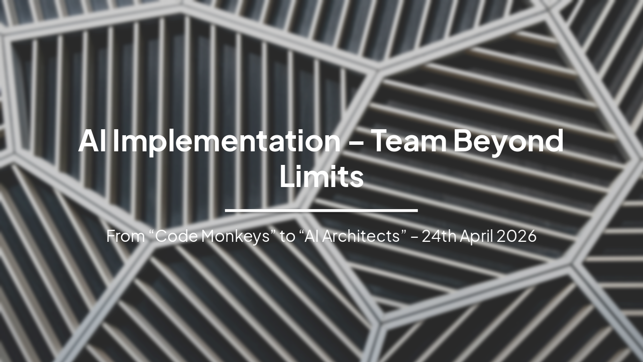 AI Implementation: Team Beyond Limits