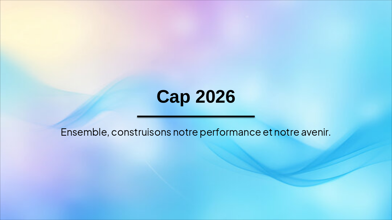 Cap 2026 – Unis pour l'Excellence (32 chars)