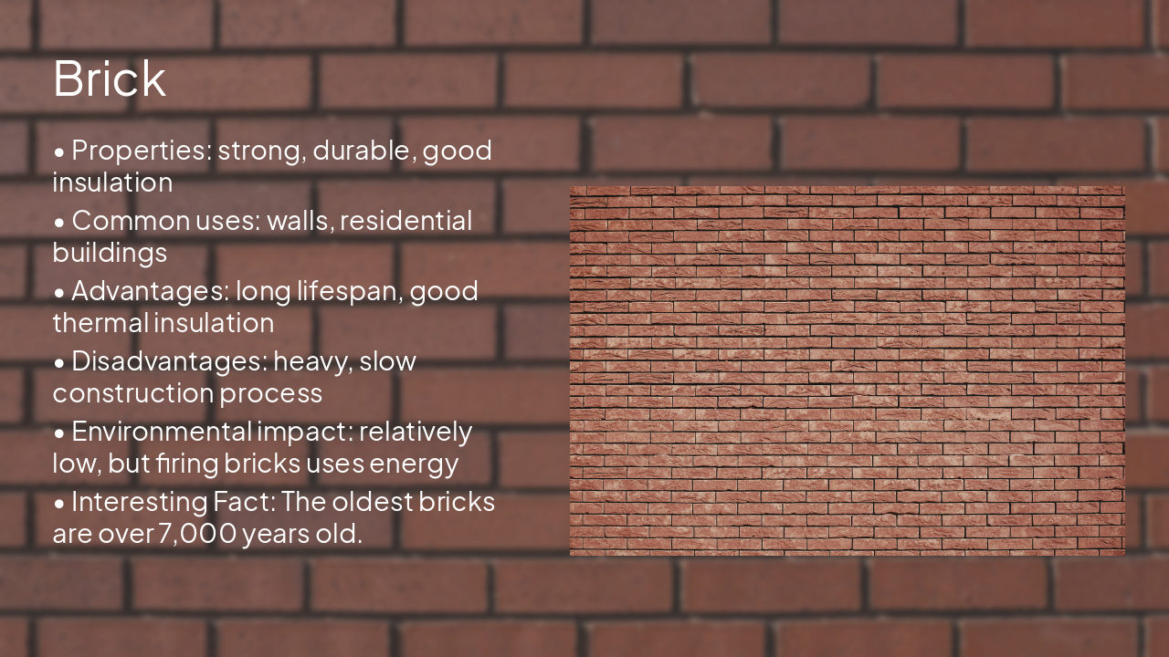 Slide 6 - Brick