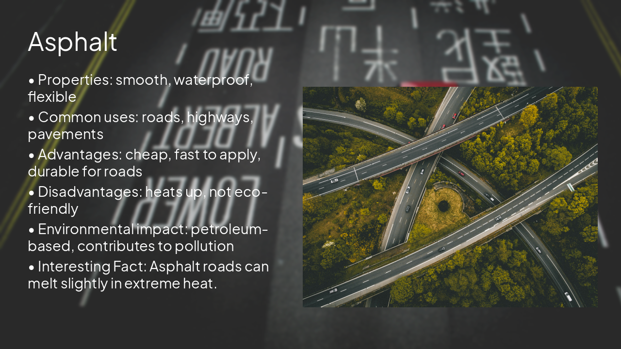 Slide 8 - Asphalt