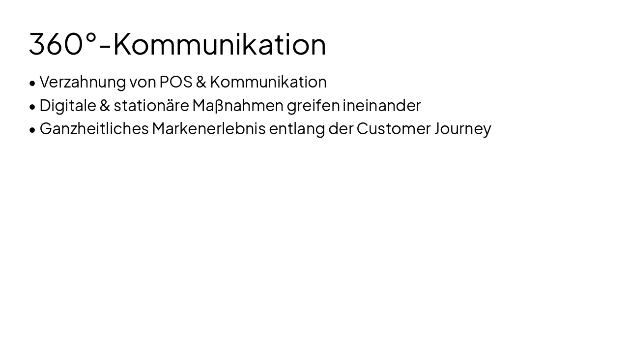 Slide 6 - 360°-Kommunikation