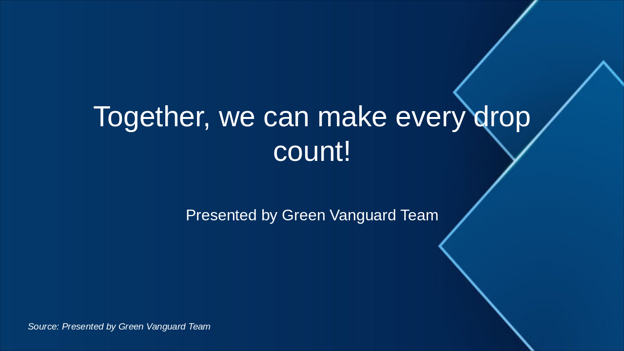 Rainwater Harvesting: Every Drop Counts!