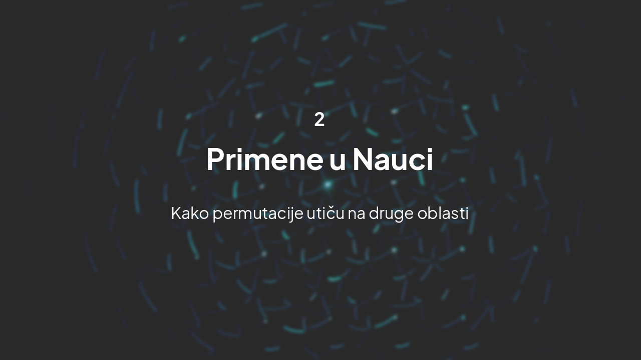 Slide 6 - Primene u Nauci