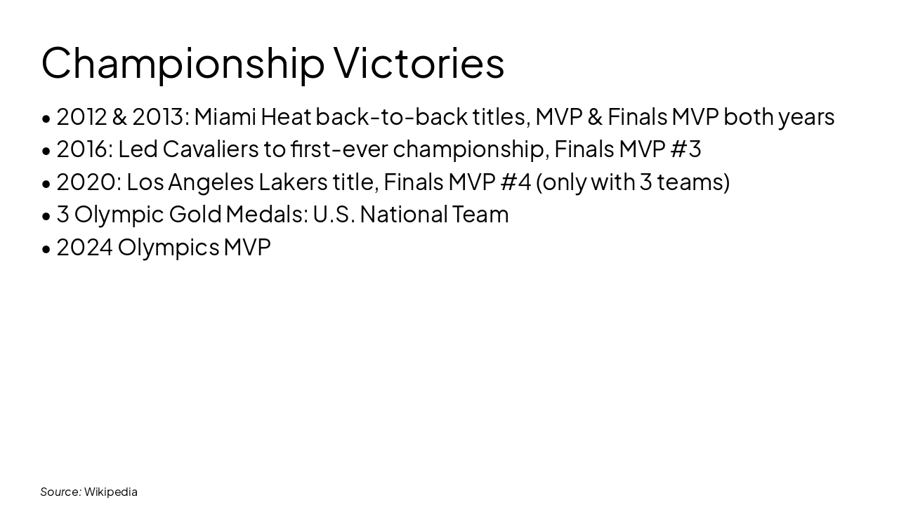 Slide 9 - Championship Victories