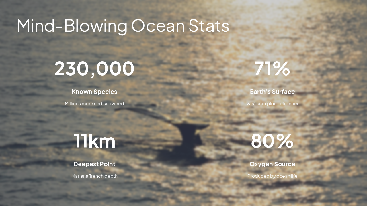 Slide 10 - Mind-Blowing Ocean Stats