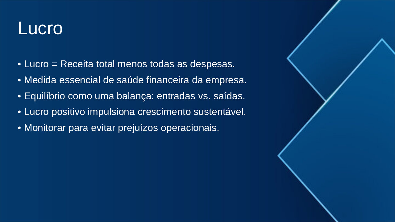 Slide 3 - Lucro